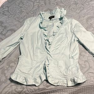 Light teal jacket Talbots 12